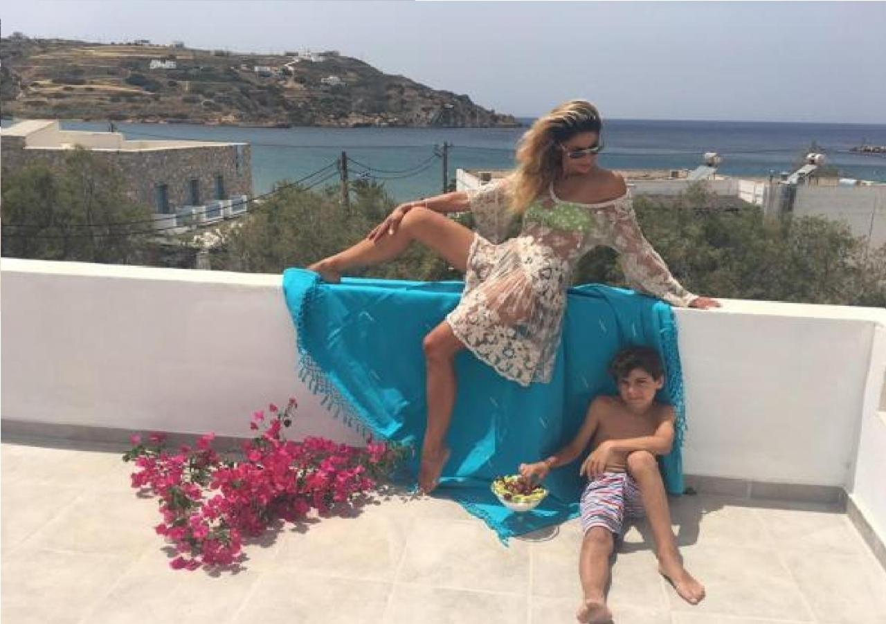 Aphrodite Hotel Syros Kini Dış mekan fotoğraf